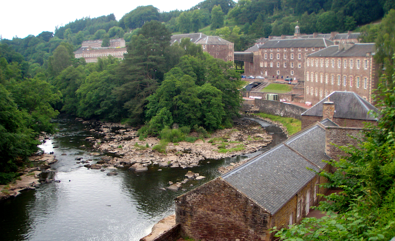 Il fiume Clyde: silenzioso testimone della meravigliosa evoluzione del villaggio industriale di New Lanark