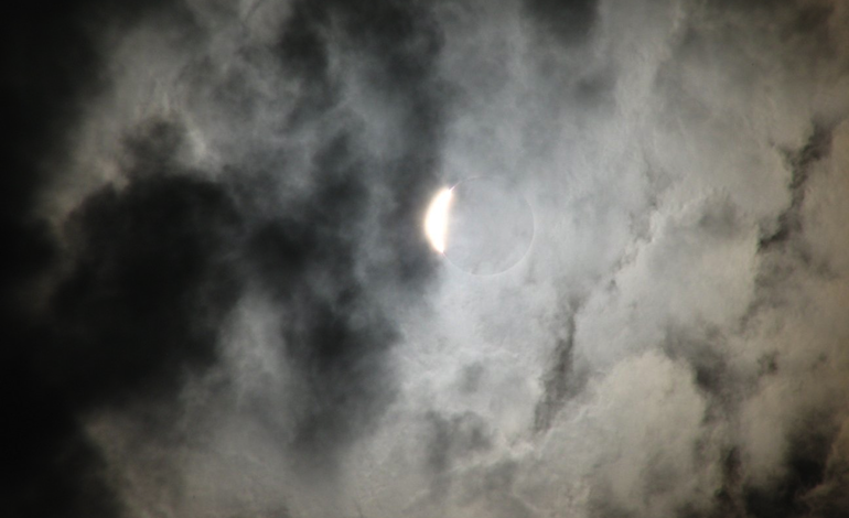 Eclissi solare a Crespi d’Adda